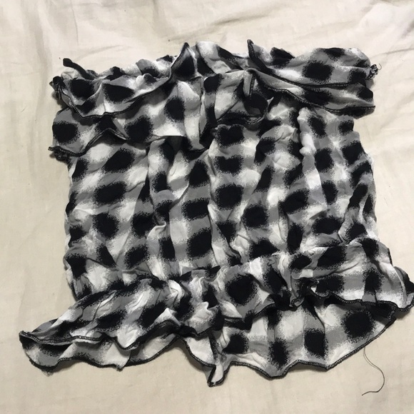 Checkered tube top - Picture 2 of 2